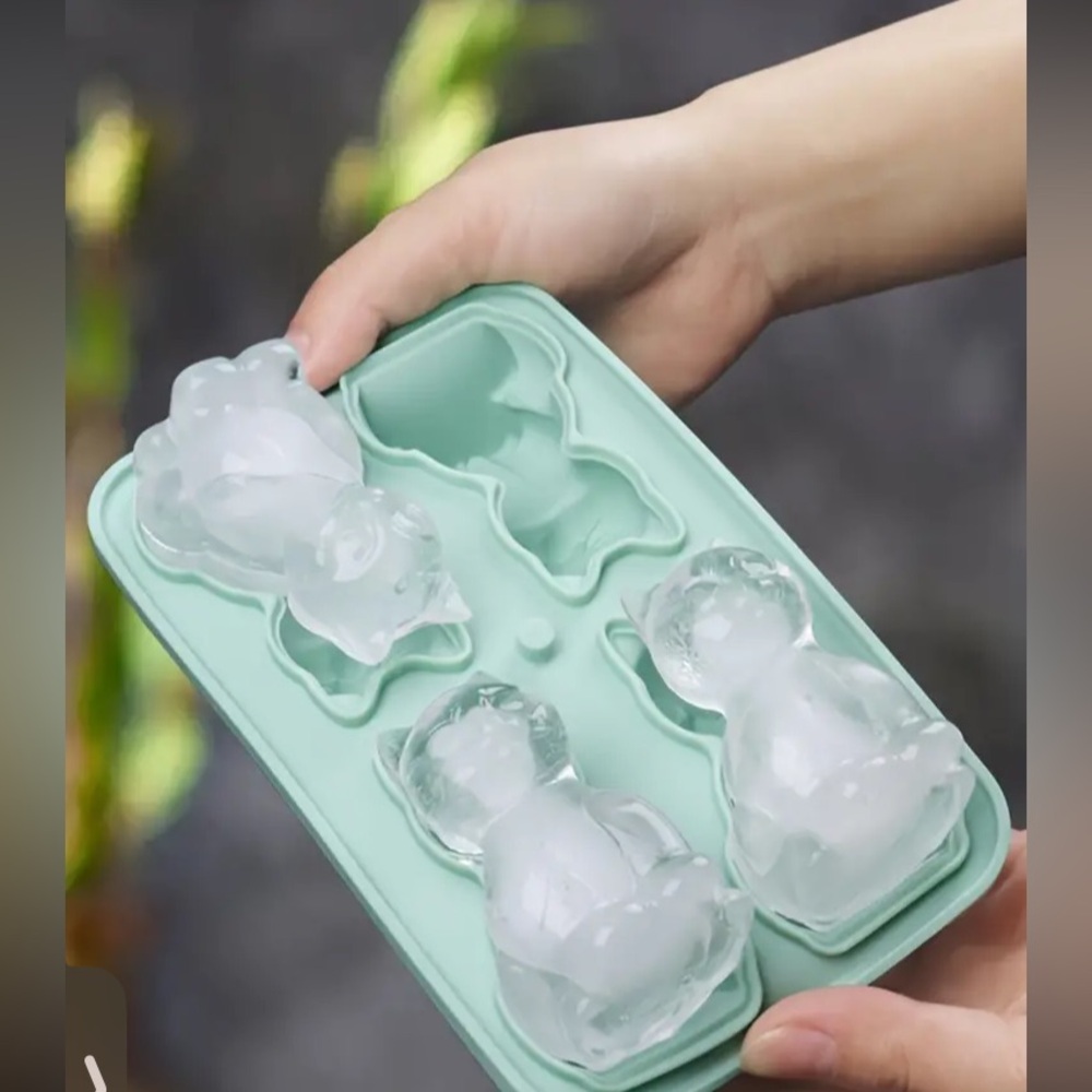 Cat Silicone Ice Cube Tray Mold - New - Picture 7 of 9